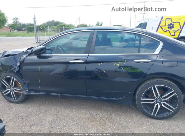 1HGCR2F58HA032669 2017 HONDA ACCORD Черный 