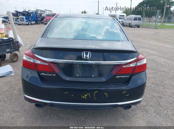 1HGCR2F58HA032669 2017 HONDA ACCORD Черный 