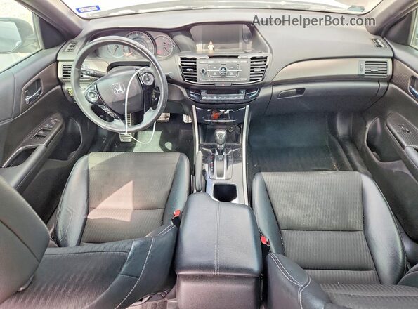 1HGCR2F58HA083041 2017 HONDA ACCORD Silver Widok deski rozdzielczej