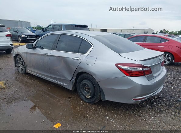 1HGCR2F58HA117172 2017 HONDA ACCORD Gray Հետևի ձախ
