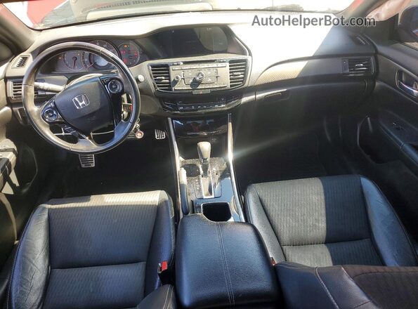 1HGCR2F58HA168204 2017 HONDA ACCORD Red 