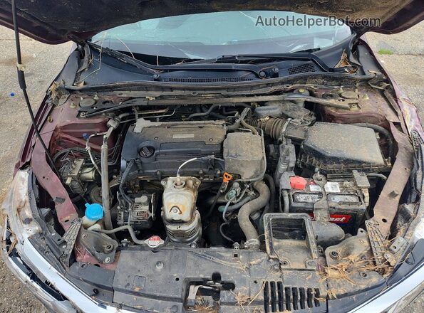 1HGCR2F59GA110729 2016 HONDA ACCORD Maroon 
