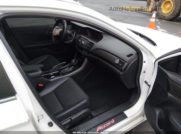 1HGCR2F59GA181879 2016 HONDA ACCORD White Widok wnętrza z przodu