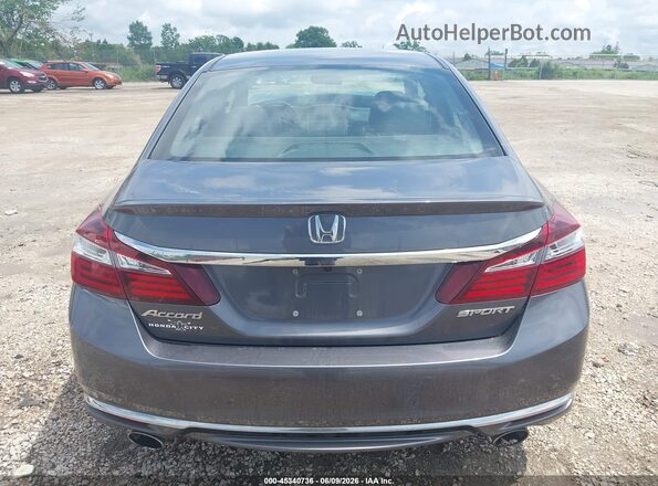 1HGCR2F59HA159446 2017 HONDA ACCORD Gray 
