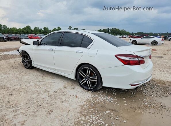 1HGCR2F59HA235392 2017 HONDA ACCORD White Հետևի ձախ