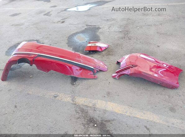 1HGCR2F5XGA085405 2016 HONDA ACCORD Red Вид щитка приладів