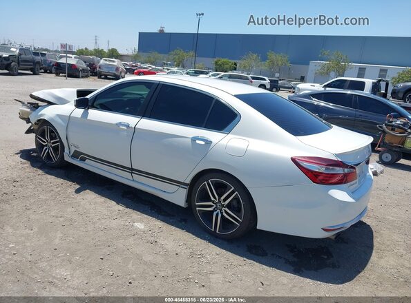 1HGCR2F5XGA151645 2016 HONDA ACCORD White Հետևի ձախ
