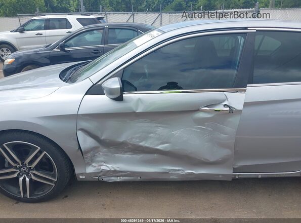 1HGCR2F5XGA179865 2016 HONDA ACCORD Silver Widok z przodu