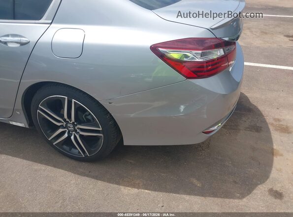 1HGCR2F5XGA179865 2016 HONDA ACCORD Silver 