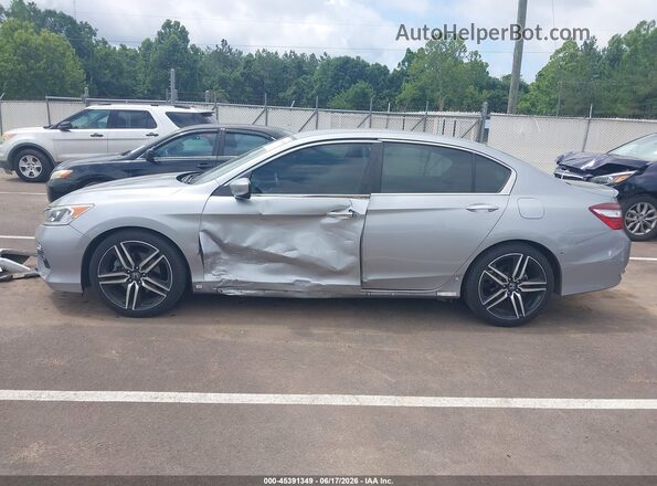 1HGCR2F5XGA179865 2016 HONDA ACCORD Silver Widok wnętrza 360 stopni