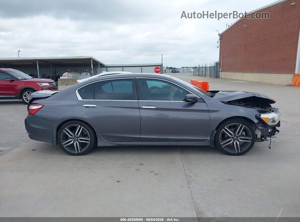 1HGCR2F5XHA030793 2017 HONDA ACCORD Gray Widok wnętrza 360 stopni