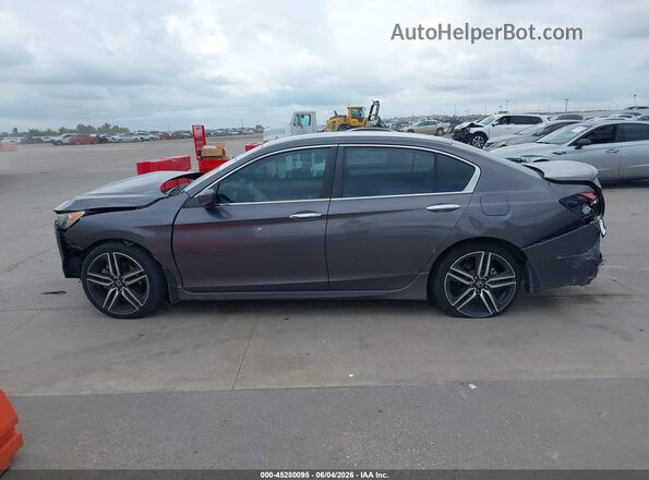 1HGCR2F5XHA030793 2017 HONDA ACCORD Gray 