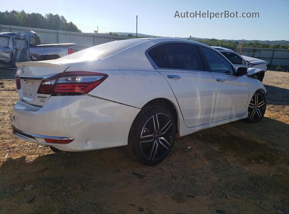 1HGCR2F5XHA088936 2017 HONDA ACCORD White Задня права чверть