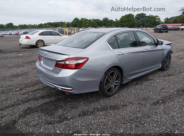 1HGCR2F5XHA106741 2017 HONDA ACCORD Silver Rear right