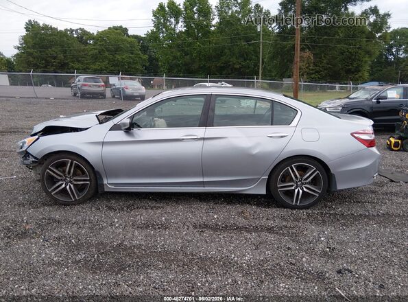 1HGCR2F5XHA106741 2017 HONDA ACCORD Silver 