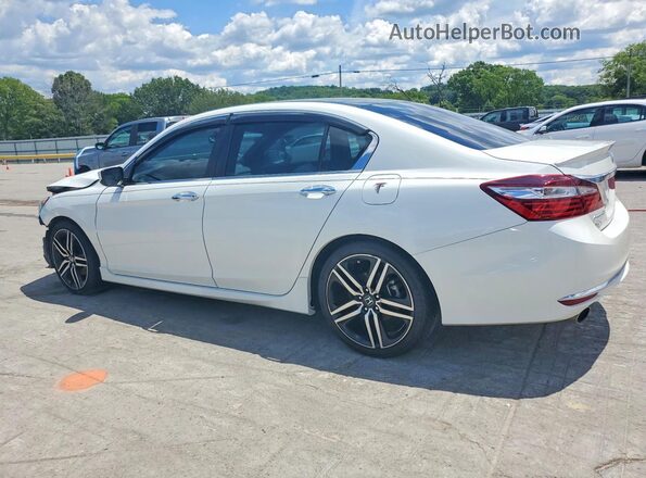 1HGCR2F5XHA265176 2017 HONDA ACCORD White Հետևի ձախ