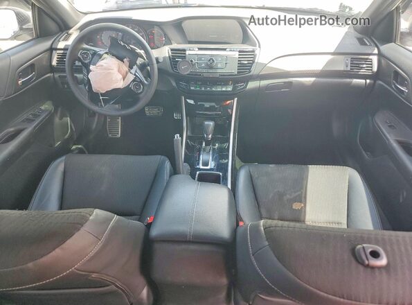 1HGCR2F5XHA265176 2017 HONDA ACCORD White Առջևի վահանակի տեսք