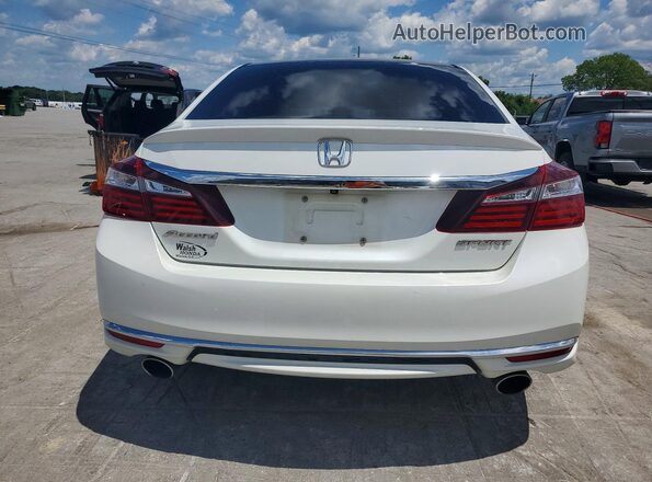 1HGCR2F5XHA265176 2017 HONDA ACCORD White Հետևի տեսք