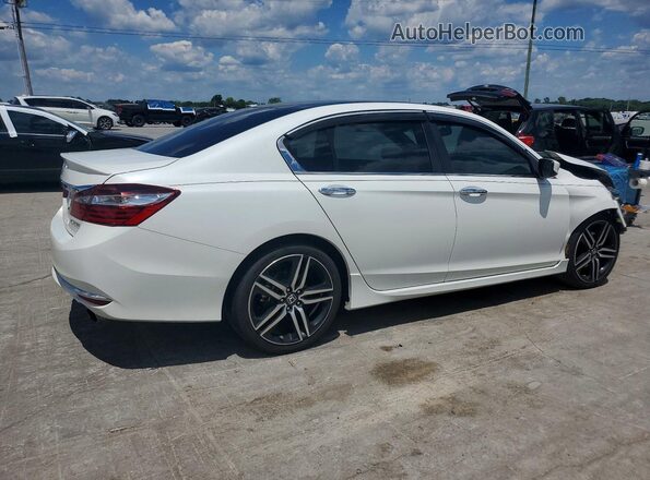 1HGCR2F5XHA265176 2017 HONDA ACCORD White Հետևի աջ