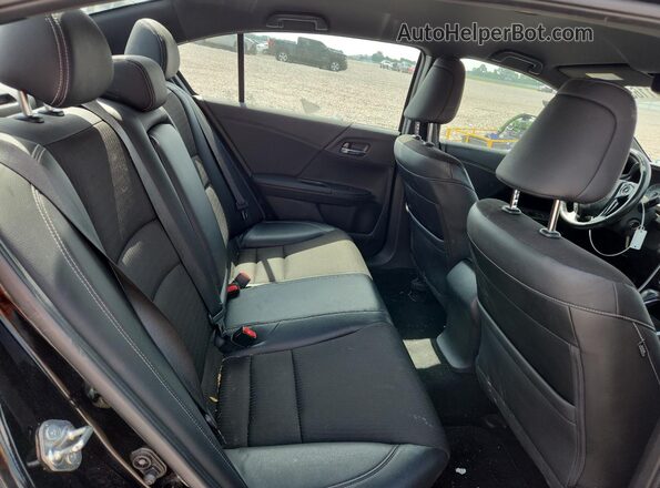 1HGCR2F5XHA294077 2017 HONDA ACCORD Black Vista de los asientos traseros