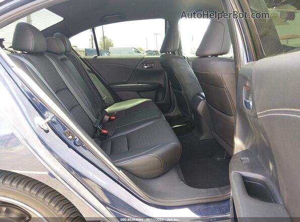 1HGCR2F61HA065117 2017 HONDA ACCORD Blue VIN კოდის სტიკერის ხედი