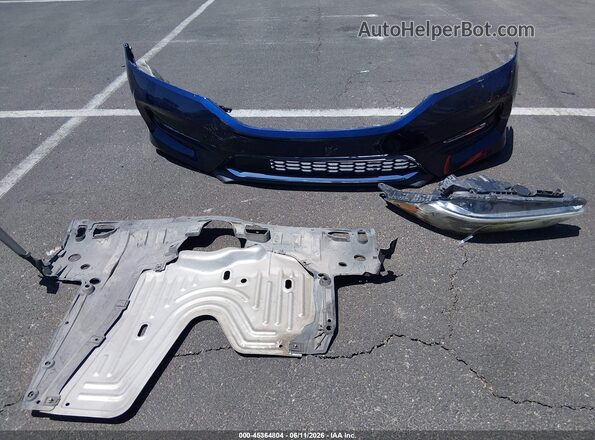 1HGCR2F61HA065117 2017 HONDA ACCORD Blue ხელსაწყოთა პანელის ხედი