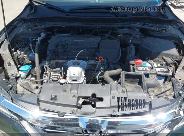 1HGCR2F63GA185550 2016 HONDA ACCORD Black Вид ззаду