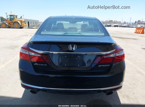 1HGCR2F63GA185550 2016 HONDA ACCORD Black 