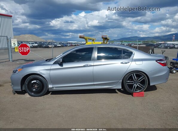 1HGCR2F64HA066939 2017 HONDA ACCORD Silver 