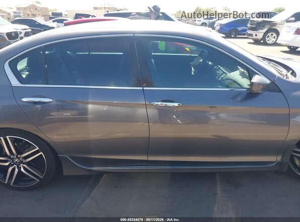 1HGCR2F66GA162750 2016 HONDA ACCORD Серый 