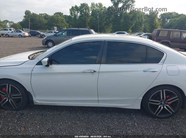 1HGCR2F67GA194929 2016 HONDA ACCORD White Սալոնի 360 աստիճան տեսք