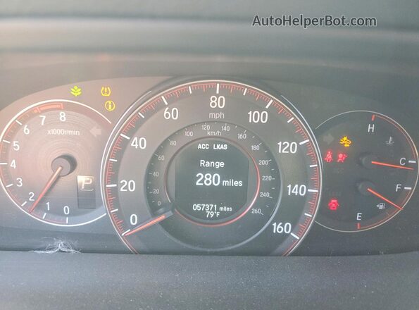 1HGCR2F68GA162121 2016 HONDA ACCORD Red 