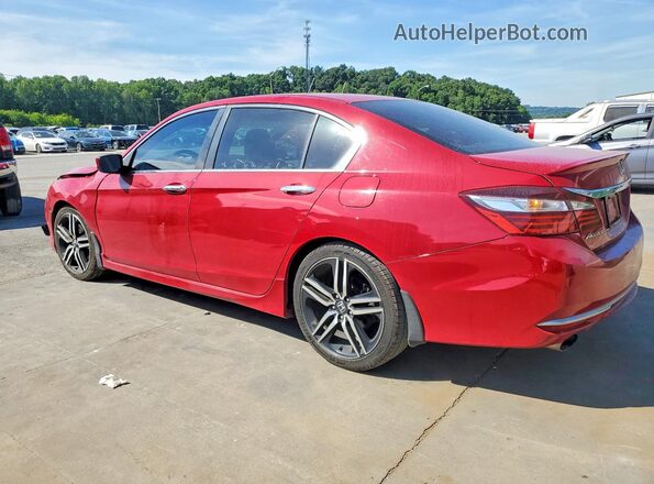 1HGCR2F68GA162121 2016 HONDA ACCORD Red 
