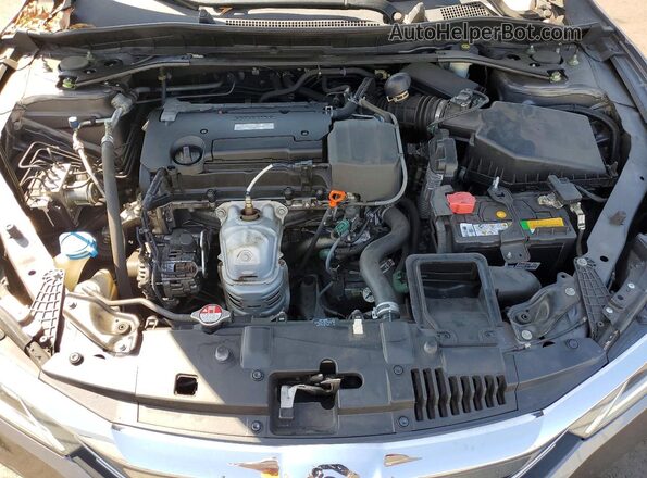 1HGCR2F70GA187040 2016 HONDA ACCORD Gray 