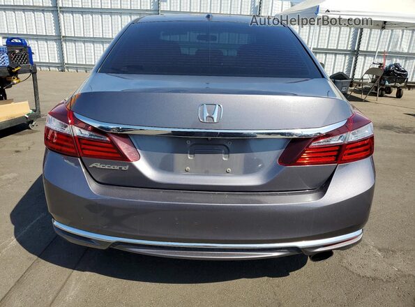 1HGCR2F70GA187040 2016 HONDA ACCORD Gray 