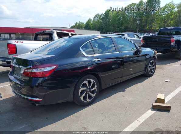 1HGCR2F71GA090820 2016 HONDA ACCORD Black Trasero derecho