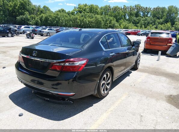 1HGCR2F71GA120530 2016 HONDA ACCORD Черный Задняя правая четверть