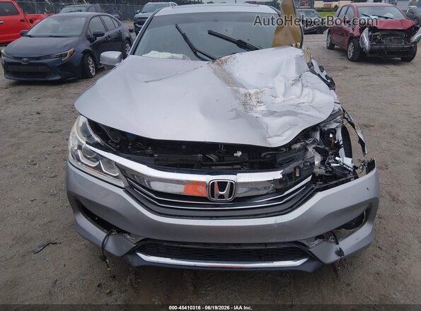 1HGCR2F72GA229983 2016 HONDA ACCORD Серебряный Вид спереди