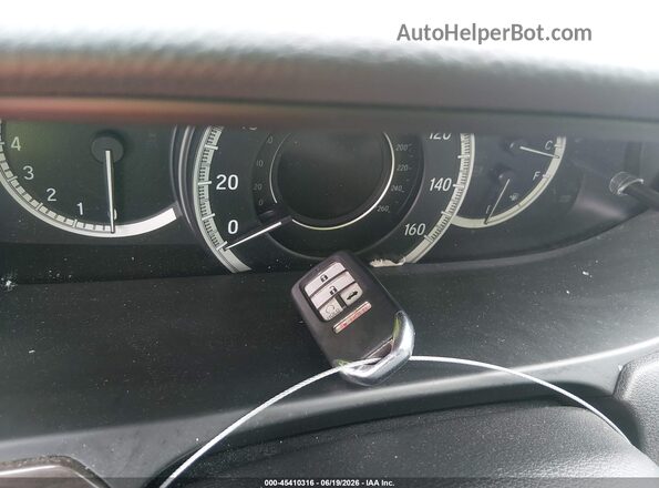 1HGCR2F72GA229983 2016 HONDA ACCORD Серебряный Вид панели приборов