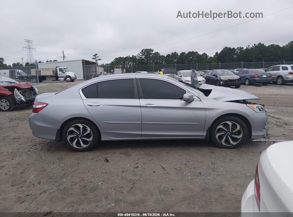 1HGCR2F72GA229983 2016 HONDA ACCORD Серебряный Панорамный вид салона 360°