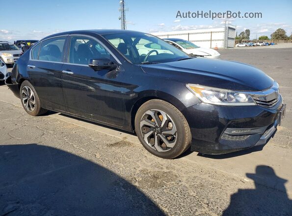 1HGCR2F73GA076241 2016 HONDA ACCORD Black Առջևի աջ