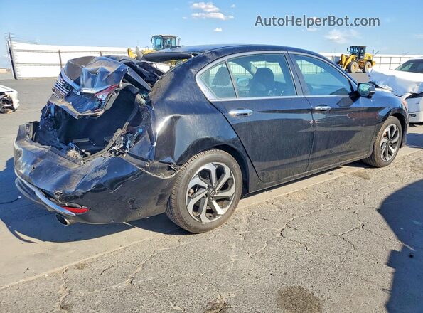 1HGCR2F73GA076241 2016 HONDA ACCORD Black Հետևի աջ