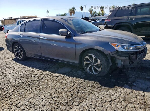 1HGCR2F73GA145283 2016 HONDA ACCORD Gray Առջևի աջ