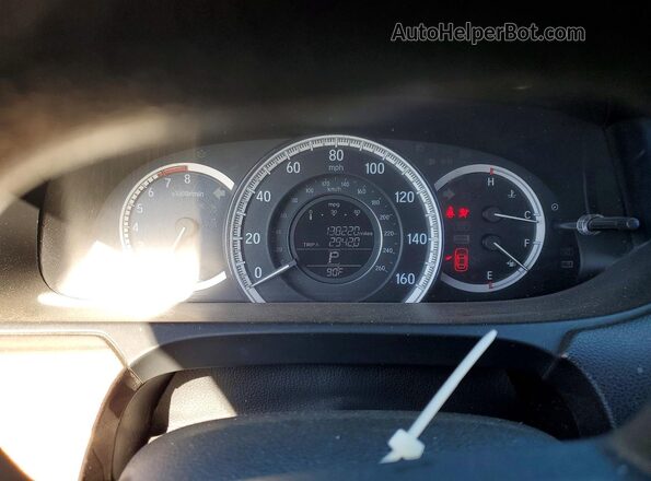 1HGCR2F73GA145283 2016 HONDA ACCORD Gray Սարքավորումների վահանակի տեսք