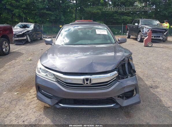 1HGCR2F73GA145915 2016 HONDA ACCORD Gray Vista del cuadro de instrumentos