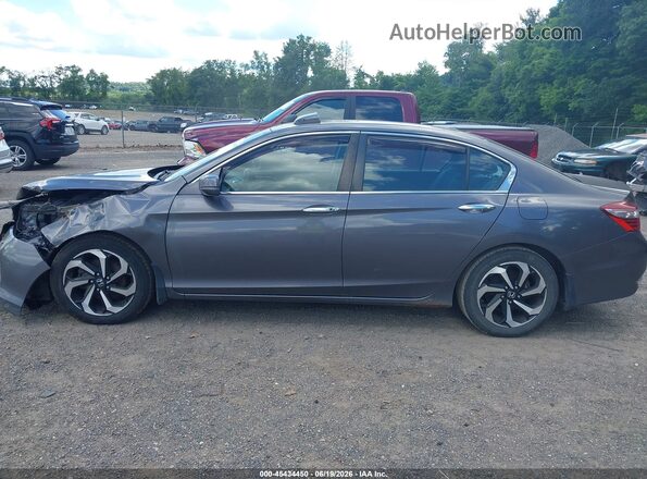 1HGCR2F73GA145915 2016 HONDA ACCORD Gray Vista interior de 360 grados