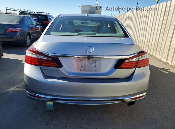 1HGCR2F73HA074314 2017 HONDA ACCORD Silver Rear view