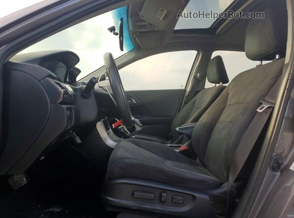 1HGCR2F74GA223358 2016 HONDA ACCORD Gray Widok wnętrza z przodu