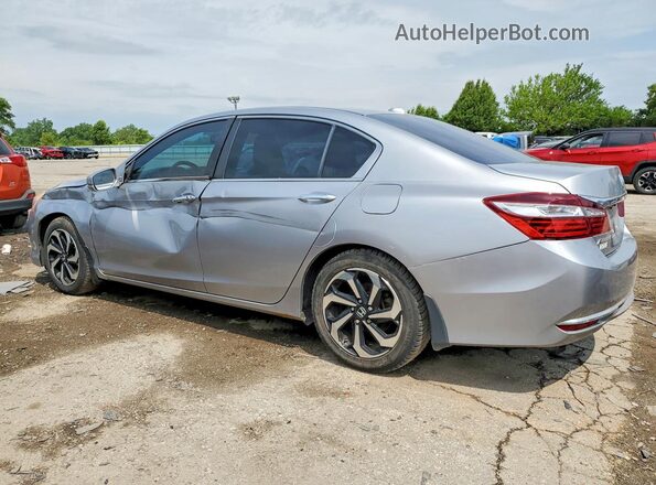 1HGCR2F75GA116156 2016 HONDA ACCORD Silver Trasero izquierdo