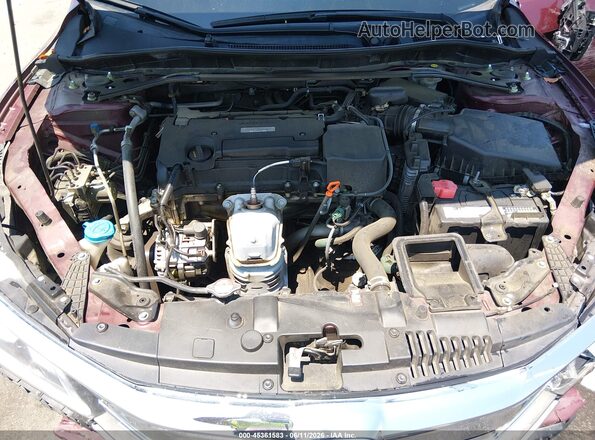 1HGCR2F75GA243389 2016 HONDA ACCORD Burgundy უკანა ხედი